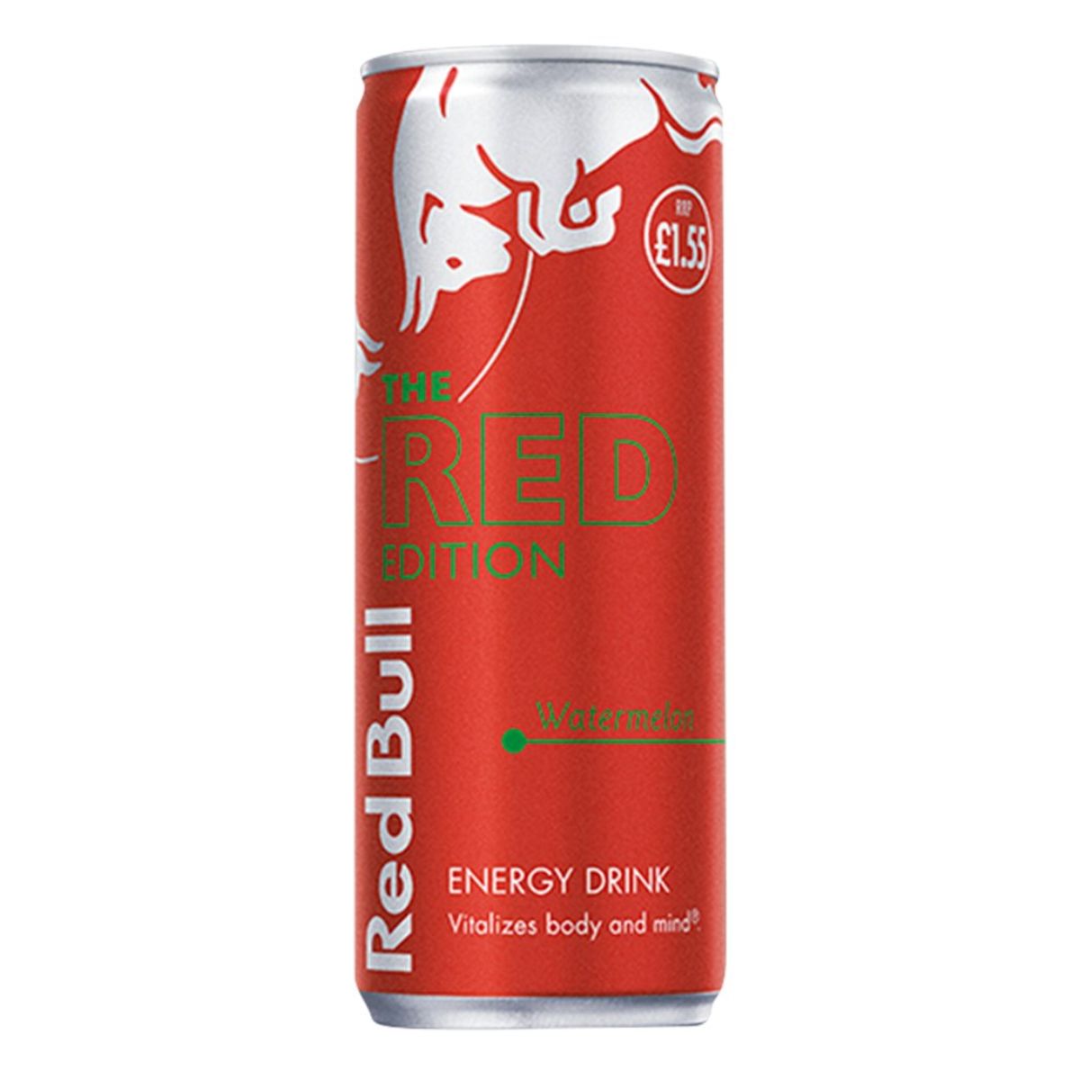 A Red Bull - Energy Drink Red Edition - 250ml on a white background.