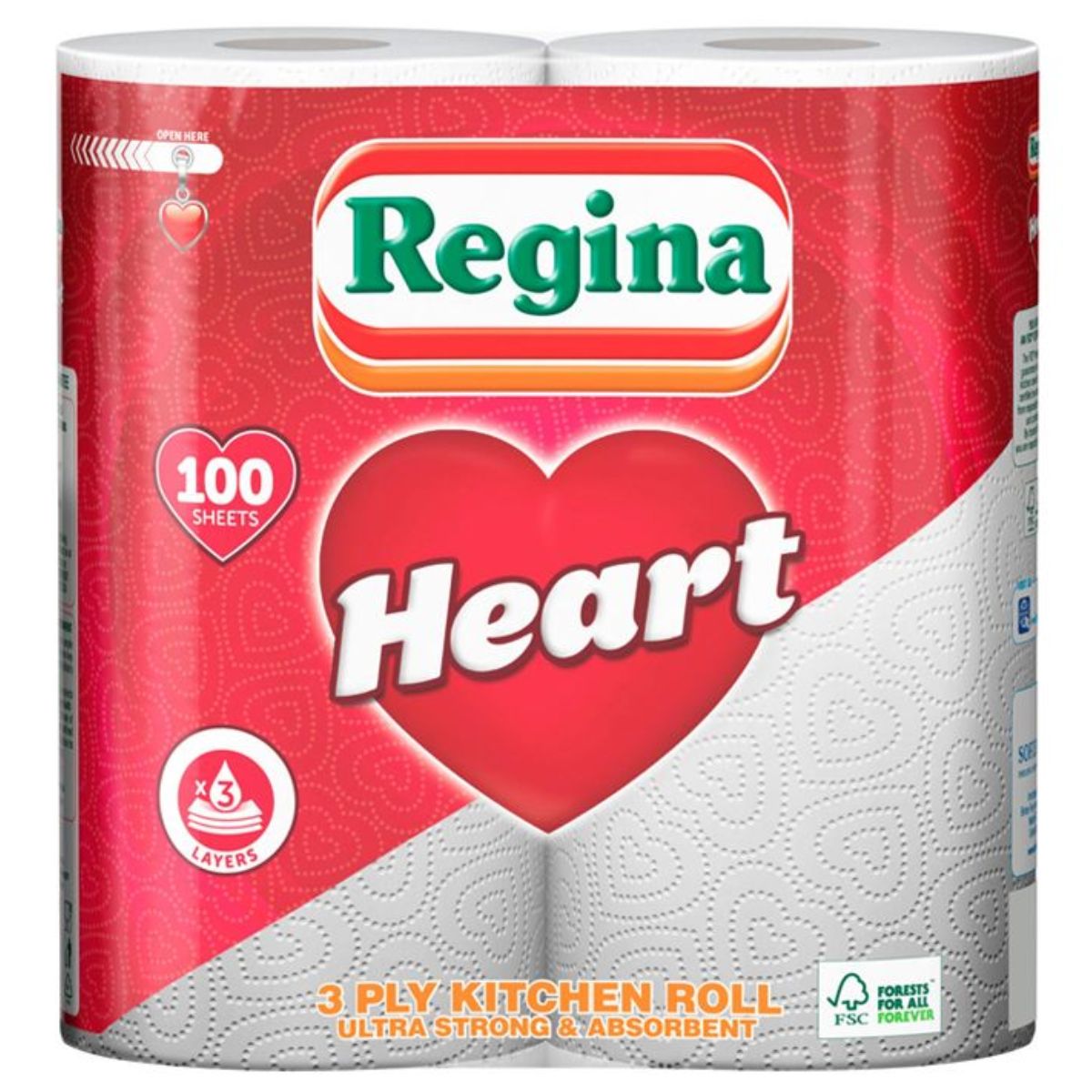 Regina heart kitchen towel - 2pcs toilet paper. Regina heart kitchen towel - 2pcs toilet paper.