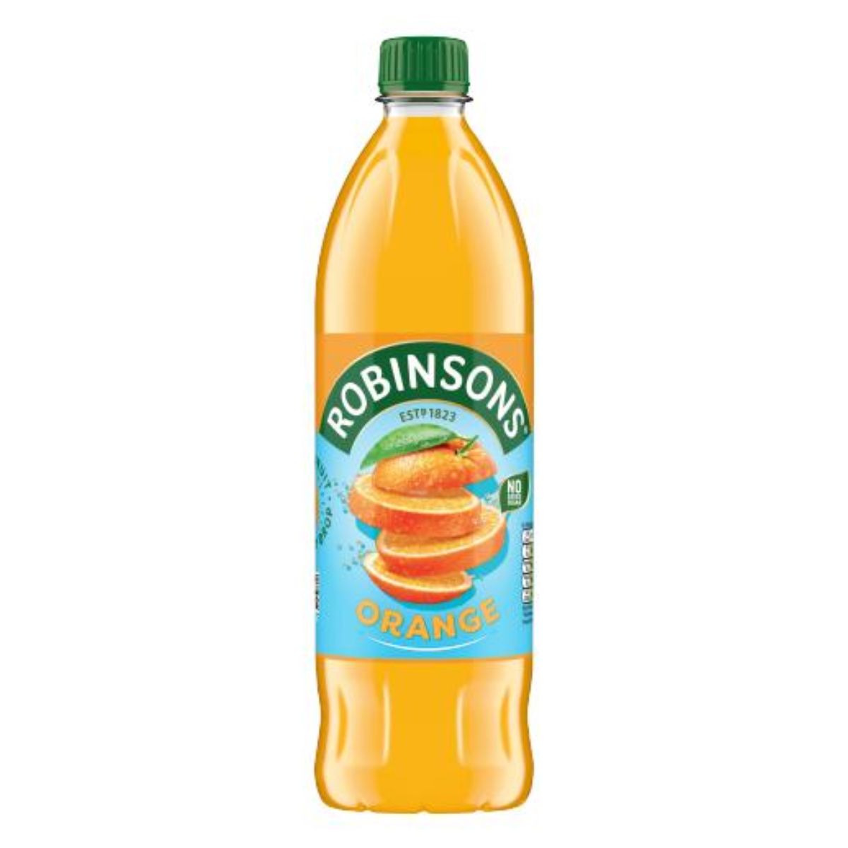 A bottle of Robinsons - Fruit Orange Juice - 1L.