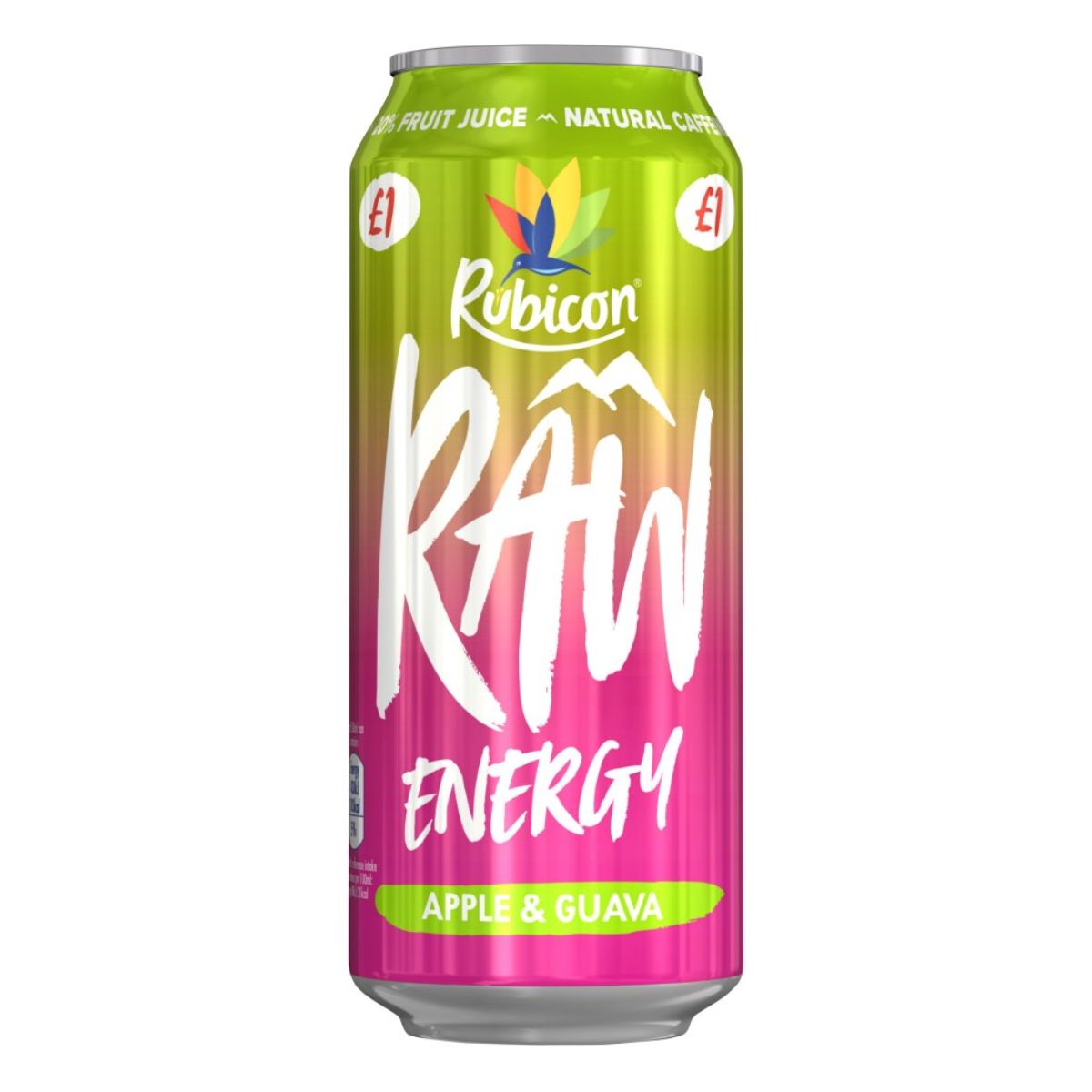 Rubicon raw energy apple & guava. Rubicon raw energy apple & guava.