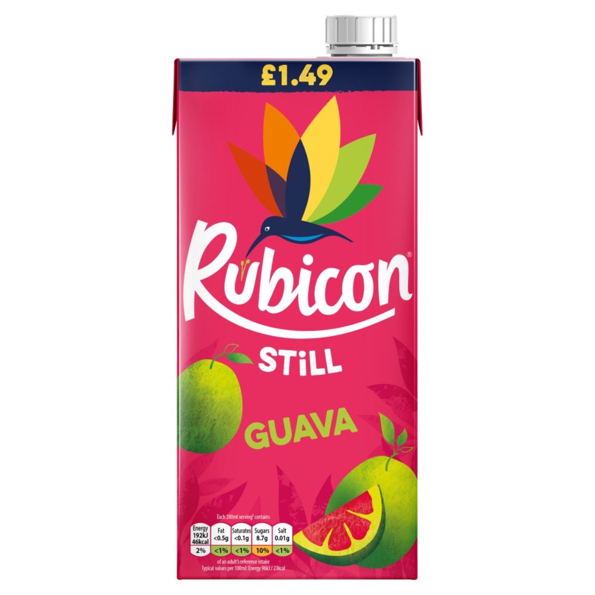 Rubicon - Still Guava Juice Drink - 1 Litre still guava juice.