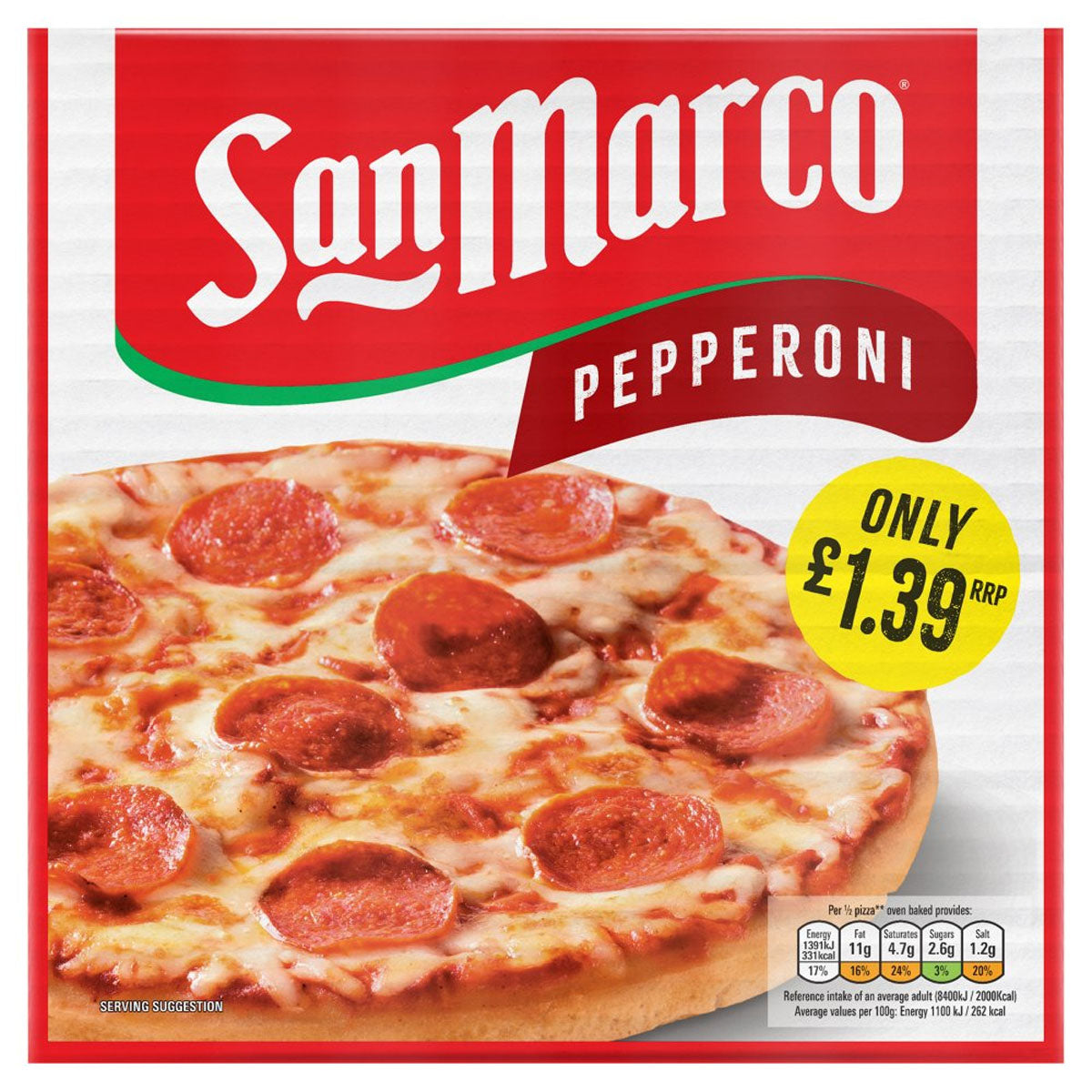 San Marco - Pepperoni Pizza - 251g.