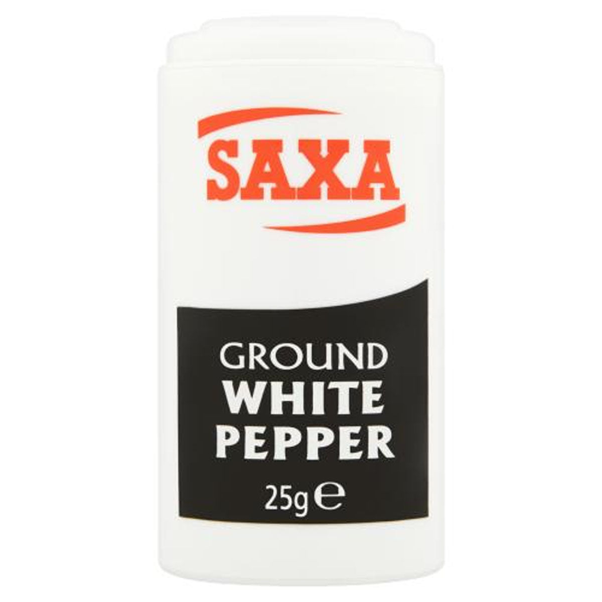 Saxa - Ground White Pepper - 25g Ground White Pepper.