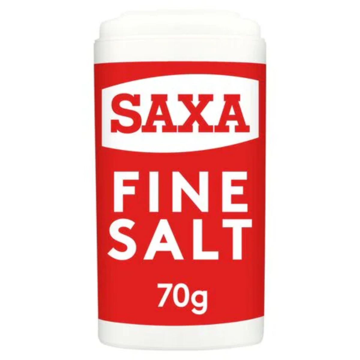 Saxa - Table Salt Mini Pot - 70g. Saxa - Table Salt Mini Pot - 70g.
