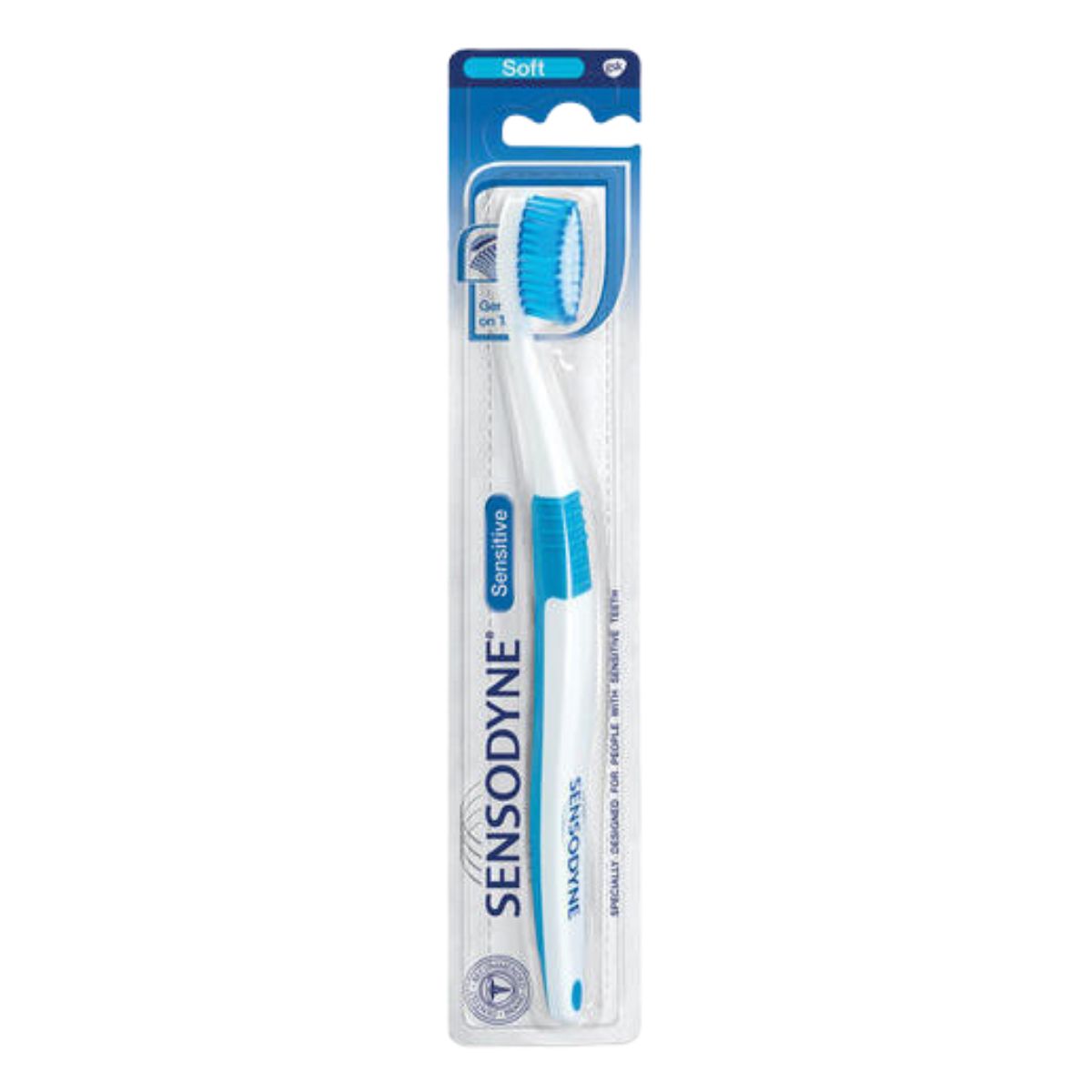 A Sensodyne - Soft Toothbrush - 1pcs in a package. A Sensodyne - Soft Toothbrush - 1pcs in a package.