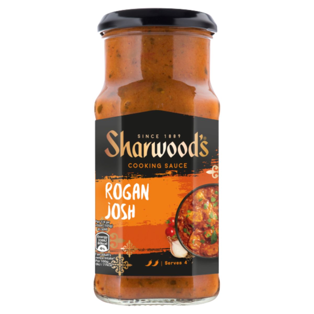 Sharwood's Rogan Josh Medium Curry Sauce - 420g - ragini joshi.