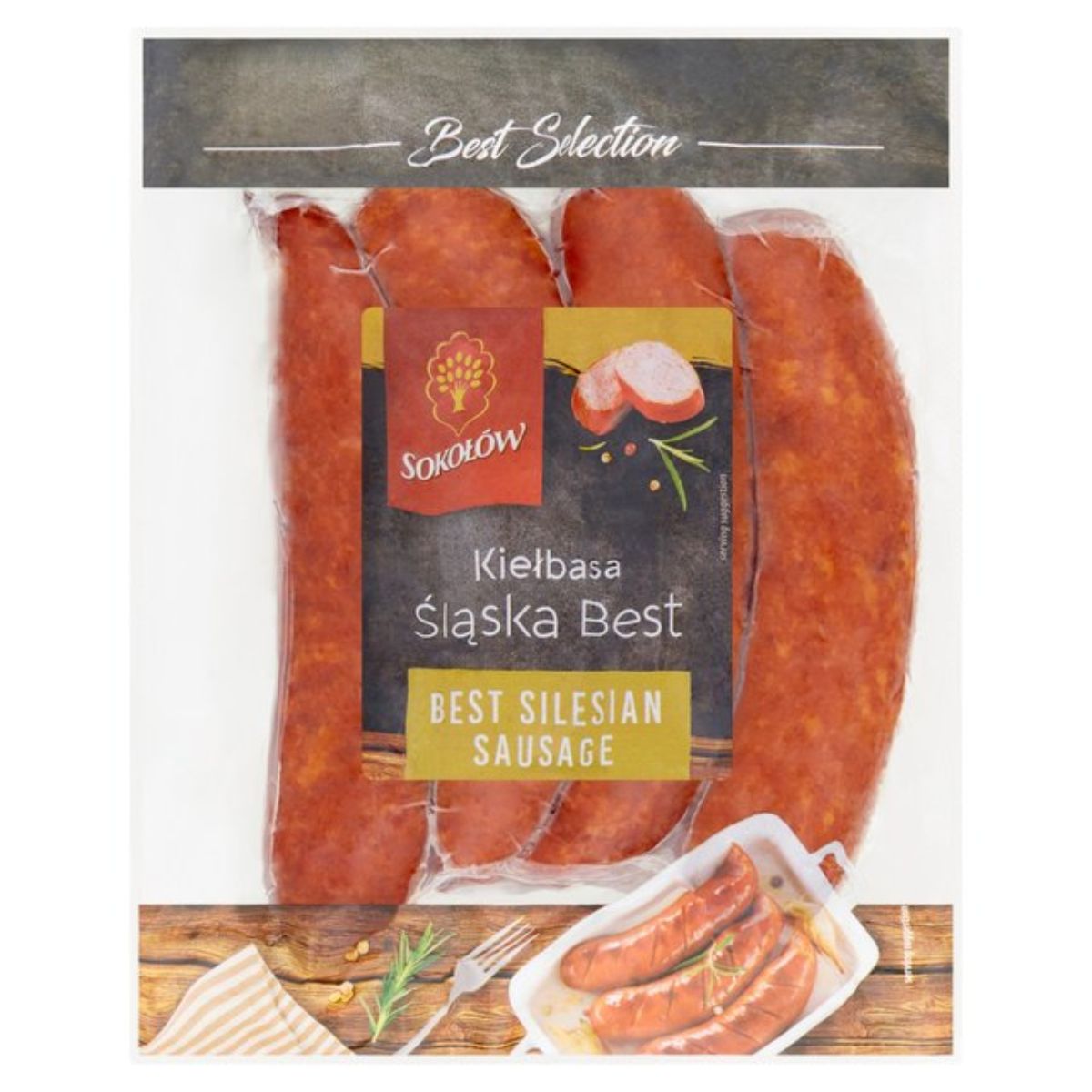 Best Sokolow - Best Silesian Sausage - 340g Sokolow - Best Silesian Sausage - 340g. Best Sokolow - Best Silesian Sausage - 340g Sokolow - Best Silesian Sausage - 340g.