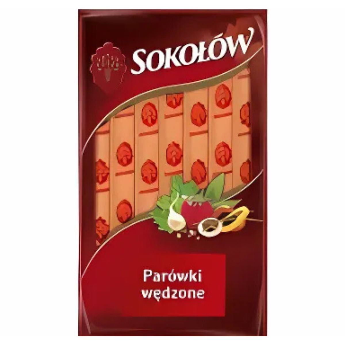 A 650g pack of Sokolow Smoked Frankfurter Sausages, made from pork and poultry, with herbs, onion, and sauce pictured on the front. A 650g pack of Sokolow Smoked Frankfurter Sausages, made from pork and poultry, with herbs, onion, and sauce pictured on the front.