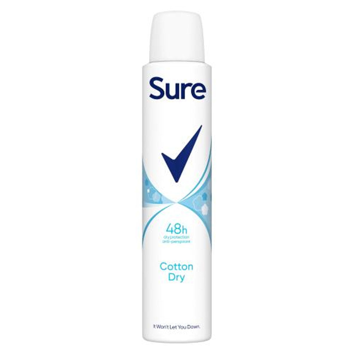 Sure - Anti-Perspirant Aerosol Cotton Dry - 200ml deodorant.