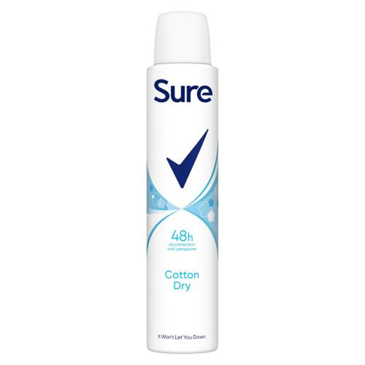 Sure - Anti-Perspirant Aerosol Cotton Dry - 200ml deodorant. Sure - Anti-Perspirant Aerosol Cotton Dry - 200ml deodorant.