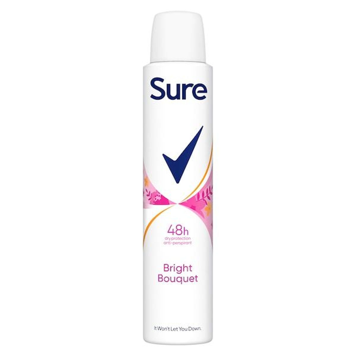 Sure - Bright Bouquet Antiperspirant Deodorant Aerosol - 200ml Sure - Bright Bouquet Antiperspirant Deodorant Aerosol - 200ml