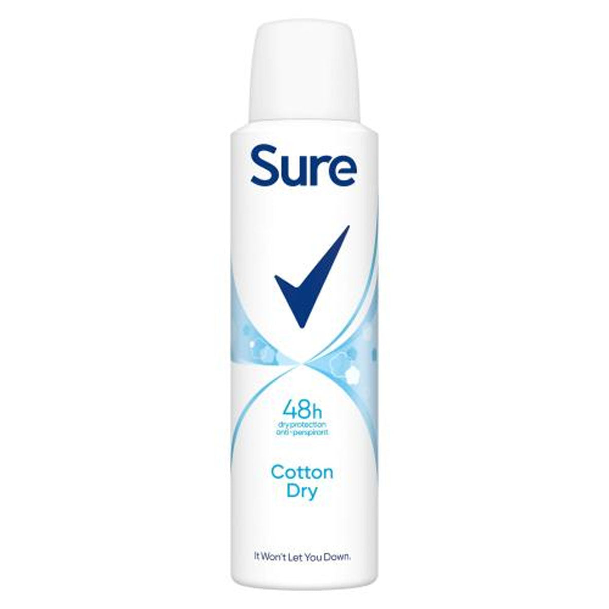 Sure - Women Anti-perspirant Deodorant Aerosol Cotton Dry - 150ml deodorant.