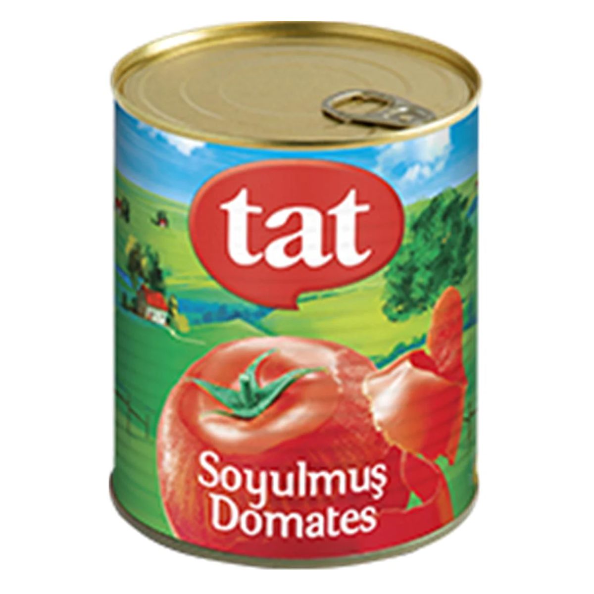 A can of Tat - Peeled Tomatoes - 800g.