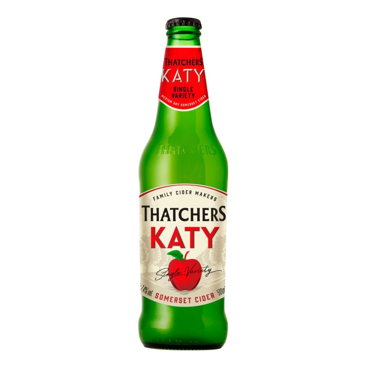 Thatchers - Katy Somerset Cider (7.4% ABV) - 500ml apple cider. Thatchers - Katy Somerset Cider (7.4% ABV) - 500ml apple cider.