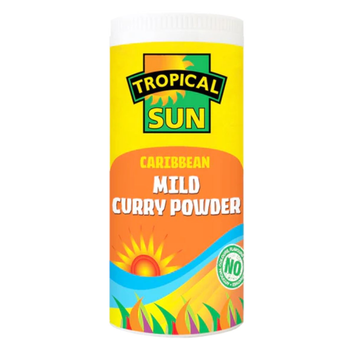 Tropical Sun - Caribbean Mild Curry Powder - 100g caribbean mild curry powder.