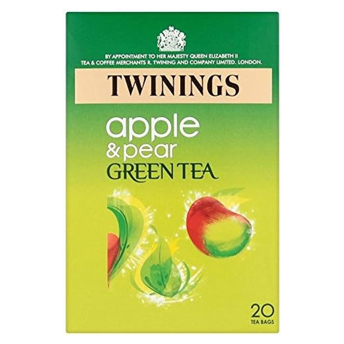Twinings Pear And Apple Green Tea Tea Bags - 20pcs.