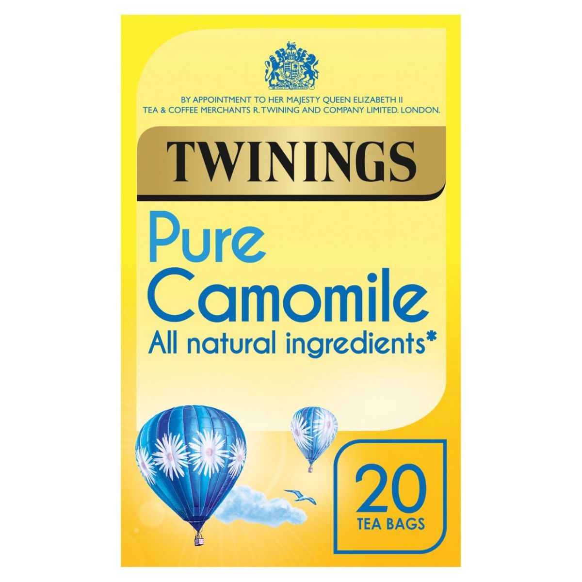 Twinings - Pure Camomile Herbal 20 Teabags - 30g.