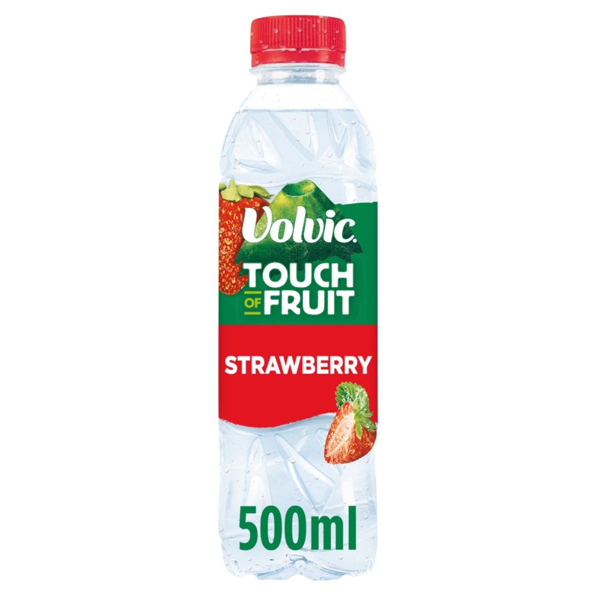 A Volvic - Touch of Fruit Strawberry Flavoured Water - 500ml.