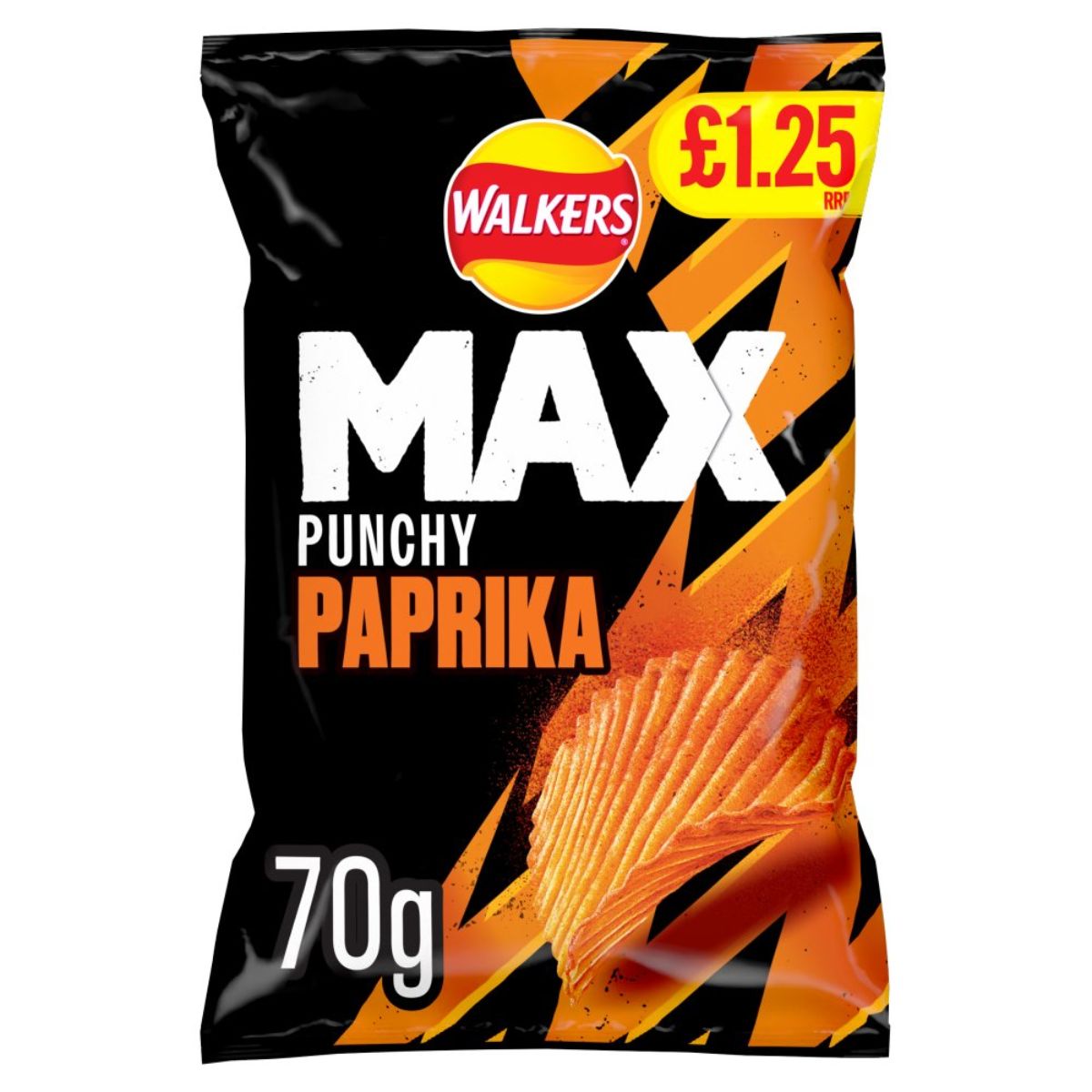 Walkers - Max Punchy Paprika - 70g.