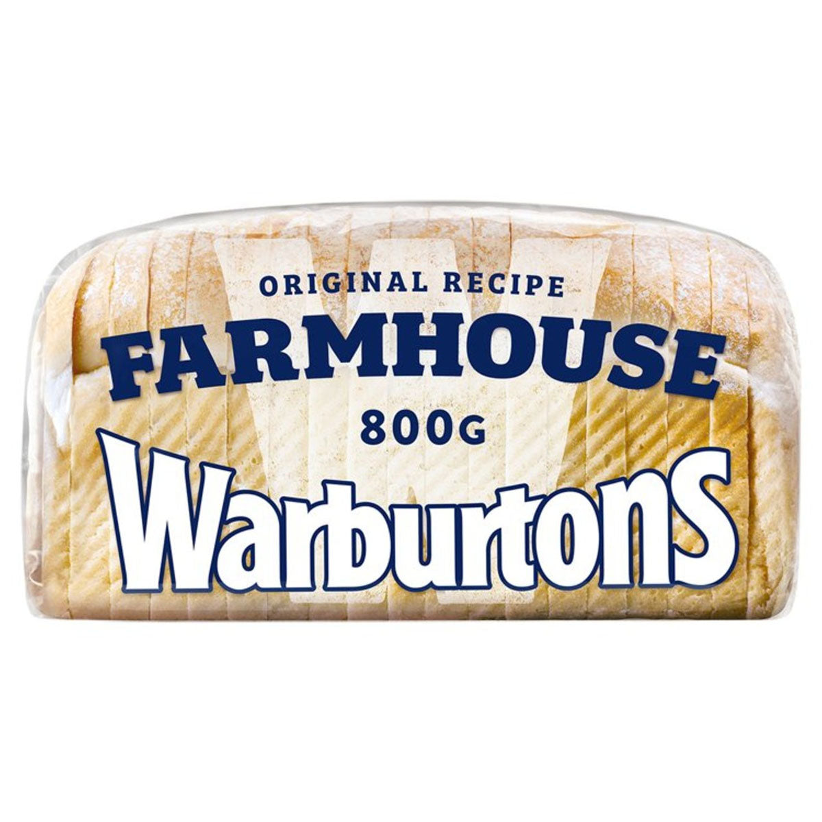 Warburtons - Farmhouse Soft Sliced Bread - 800g - Continental Food Store