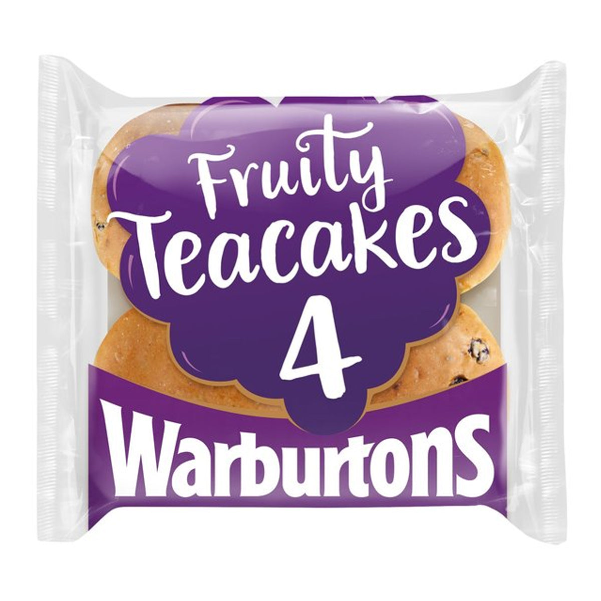 Warburtons - Fruity Teacake - 4 Pack.