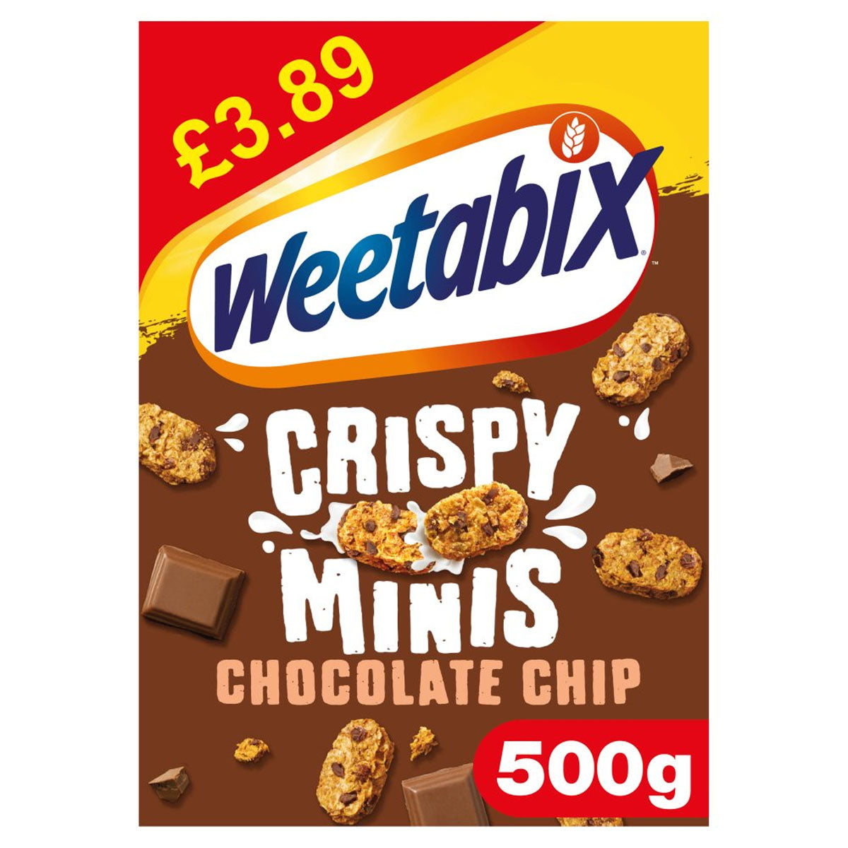 Weetabix - Crispy Minis Chocolate Chip - 500g. Weetabix - Crispy Minis Chocolate Chip - 500g.