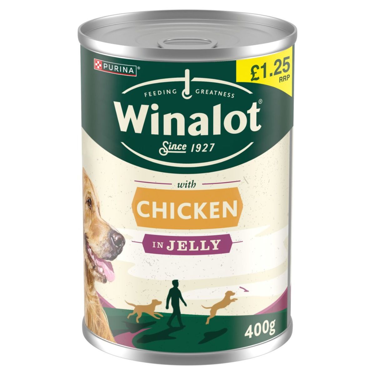 Winalot - Chicken In Jelly - 400g dog food.