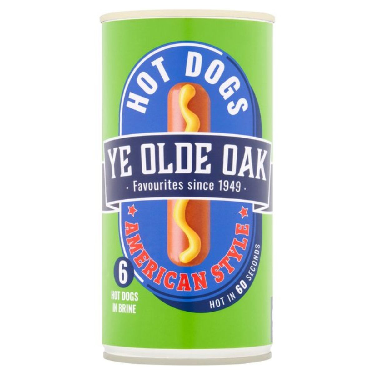 Ye Olde Oak - Hot Dogs American Style - 560g hot dogs. Ye Olde Oak - Hot Dogs American Style - 560g hot dogs.