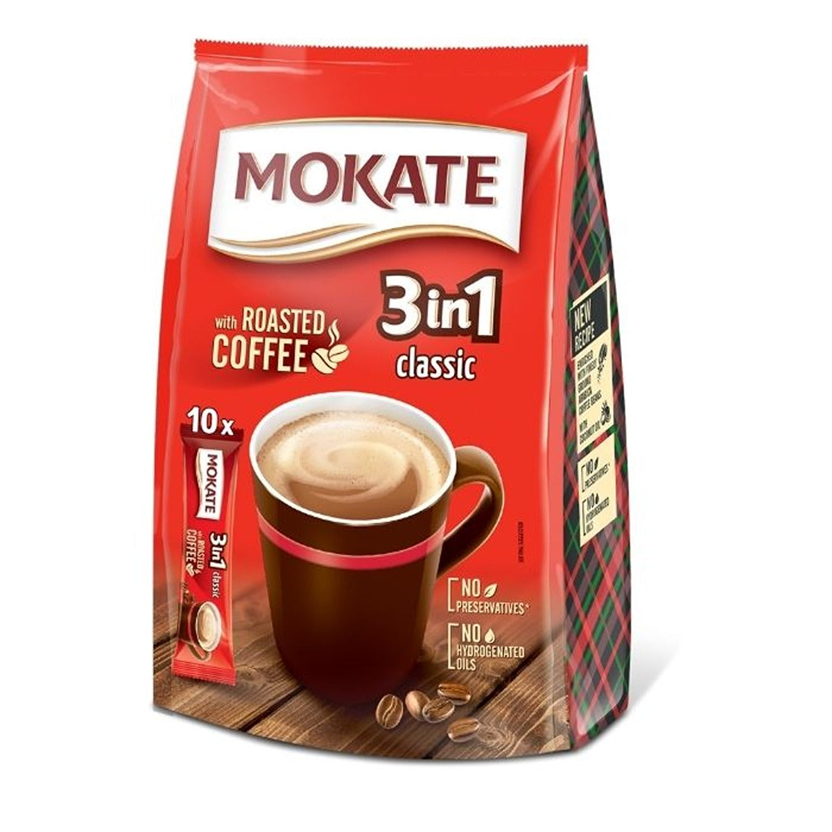 Mokate - 3 in 1 Classic - 10 Pack coffee. Mokate - 3 in 1 Classic - 10 Pack coffee.