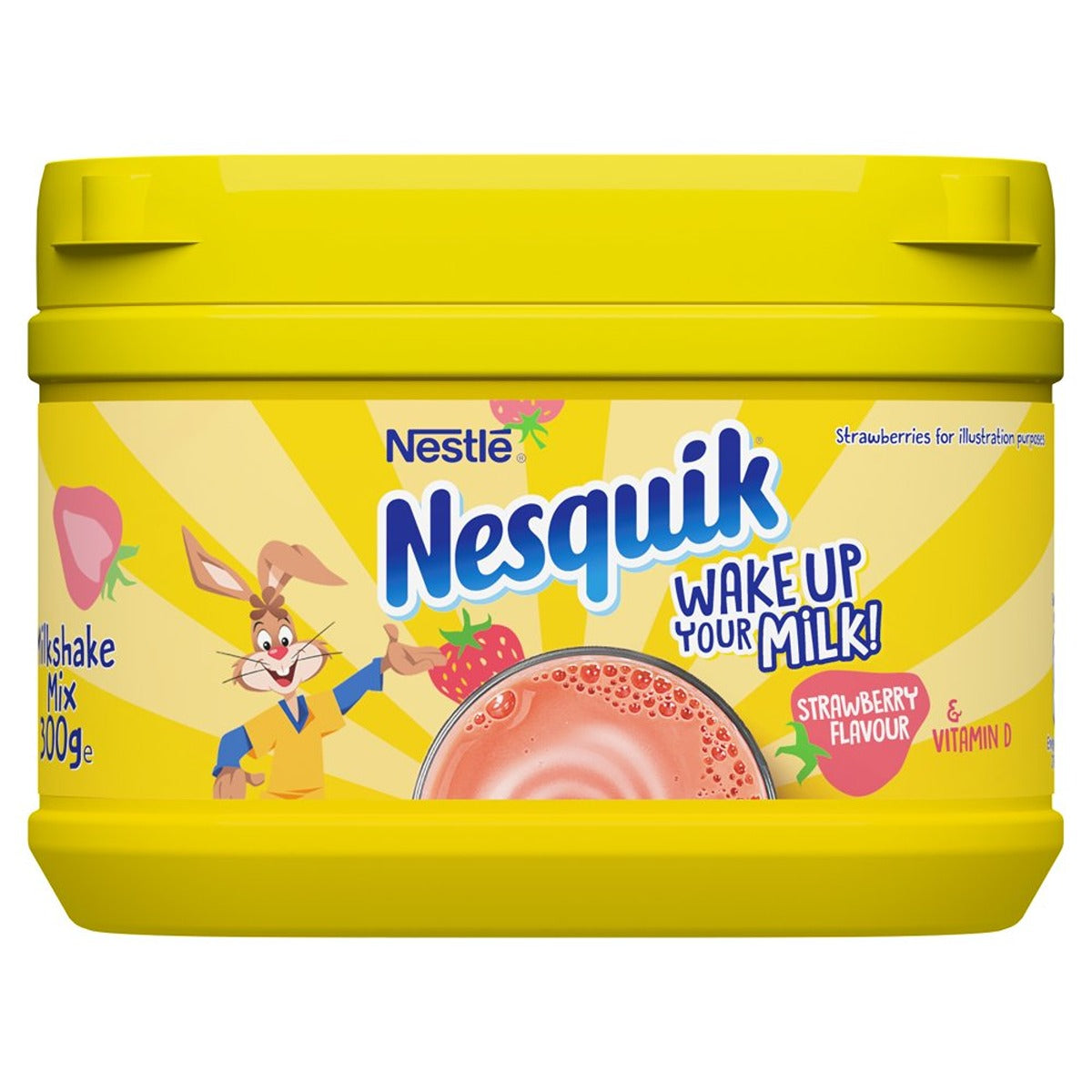Nestle - Nesquik Strawberry Flavoured Milkshake Mix - 300g - wake up your fall.