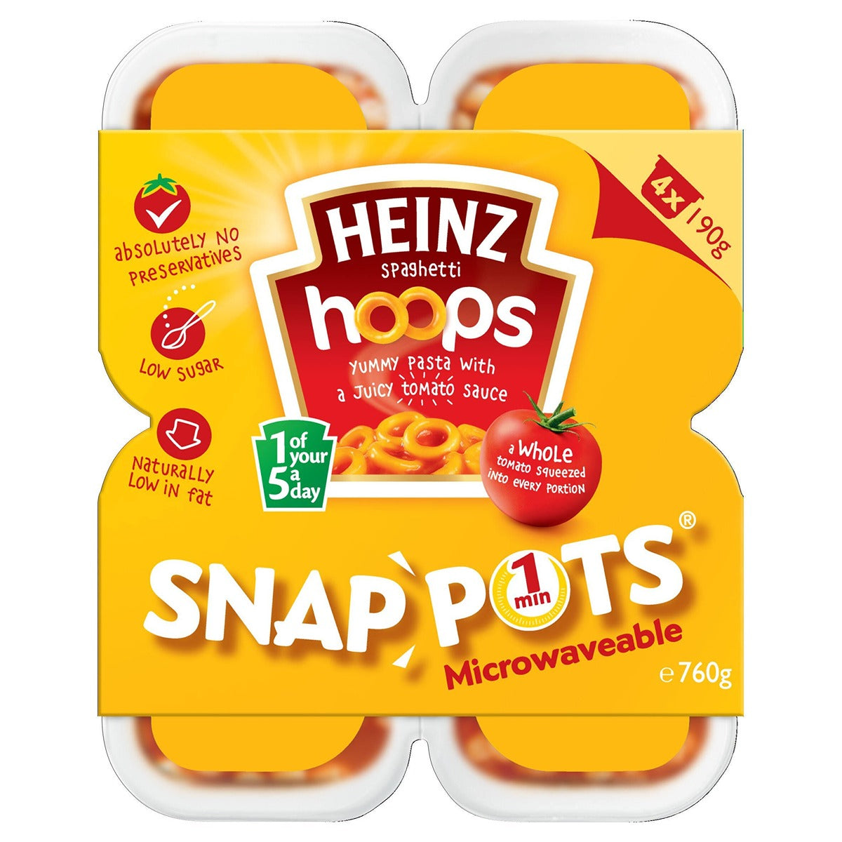 Heinz - Spaghetti Hoops in Tomato Sauce - 400g - Continental Food Store
