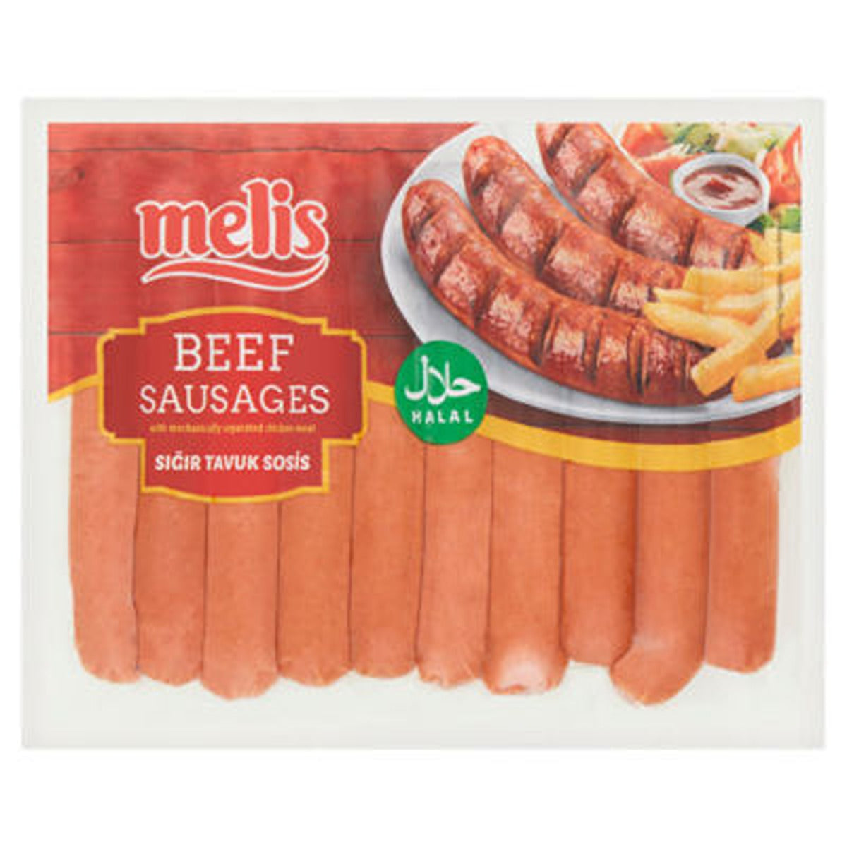 Melis - Chicken & Beef Sausages - 500g - Continental Food Store