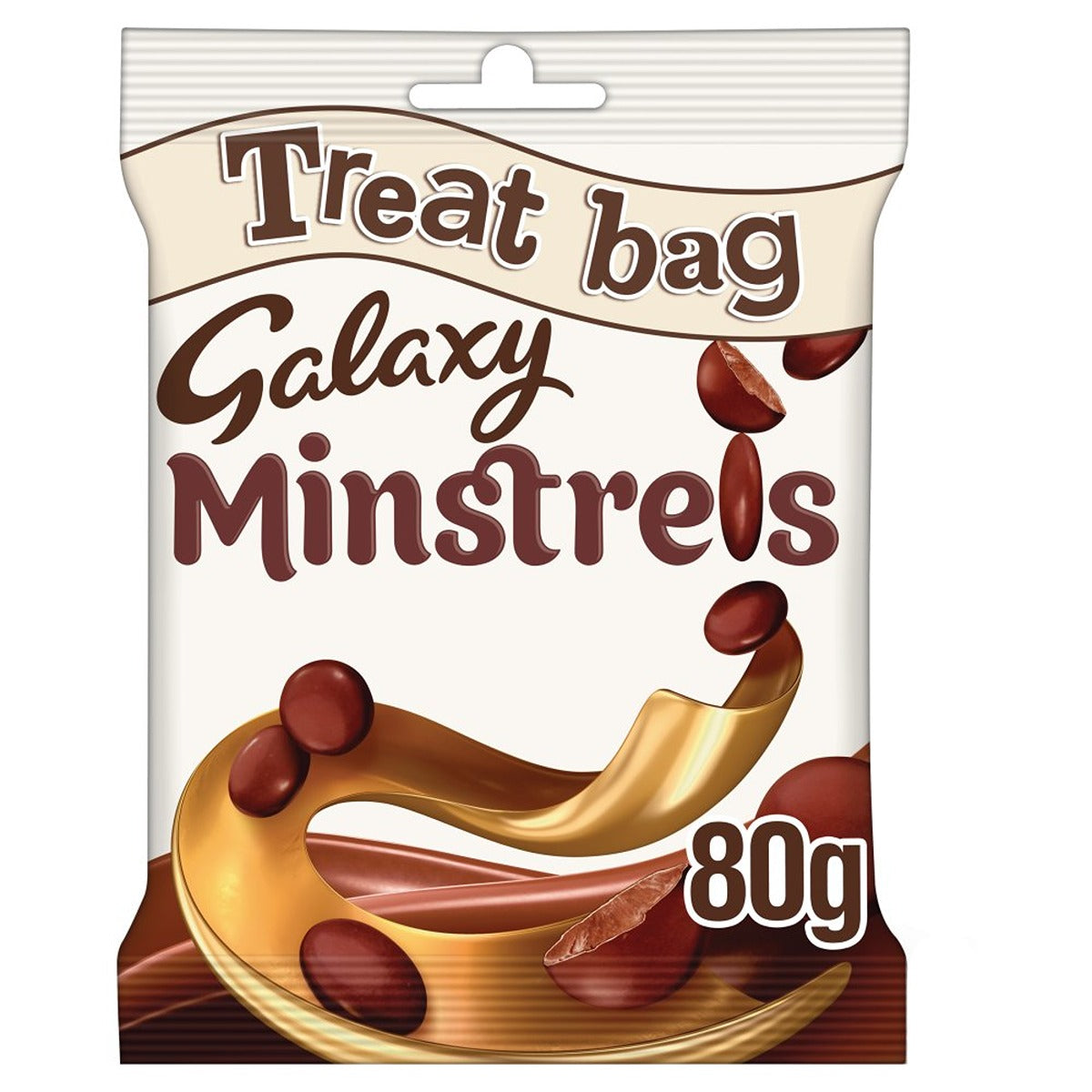 Galaxy Minstrels Chocolate Treat Bag 80g. Galaxy Minstrels Chocolate Treat Bag 80g.