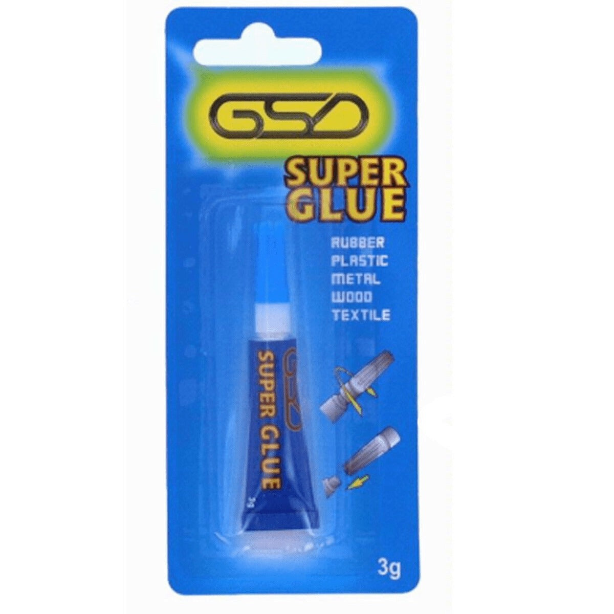 GSD - Super Glue - 3g - Continental Food Store GSD - Super Glue - 3g - Continental Food Store