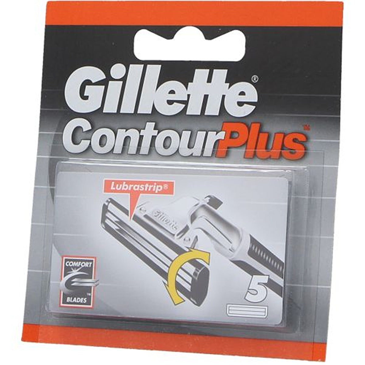 Gilette - Contour Plus Blades - 5 Razors - Continental Food Store