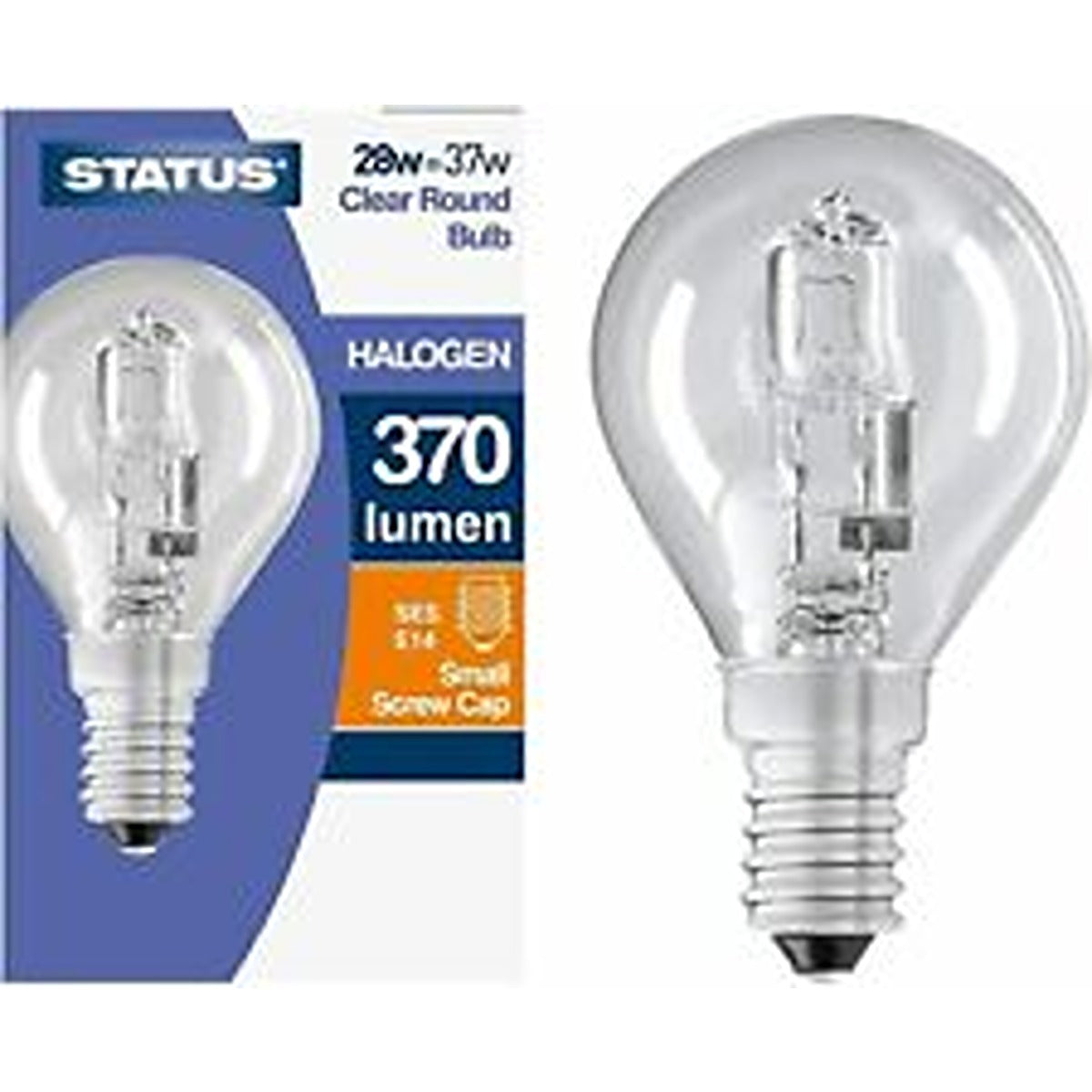 Status - 28W Halogn Energy Saving Candle Bulb - Continental Food Store