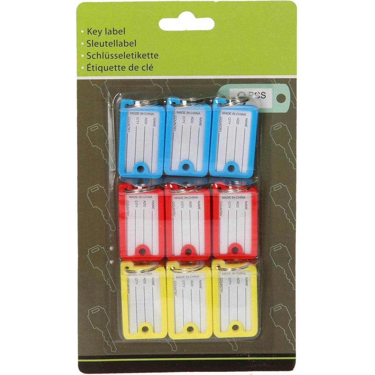 Key Labels - 9 Pieces - Continental Food Store