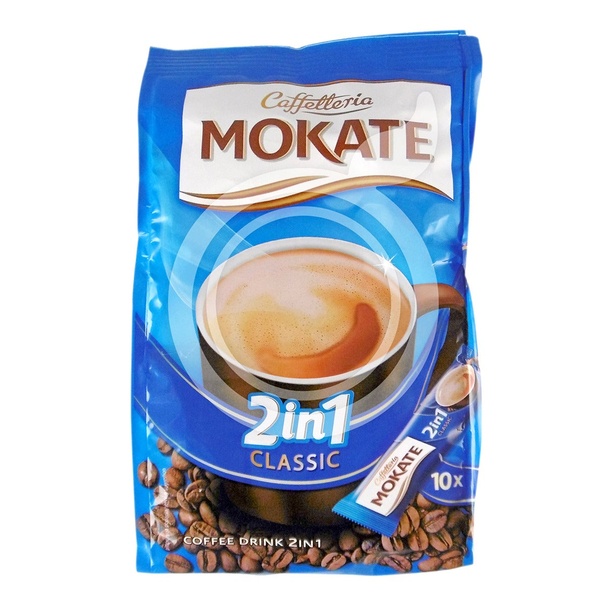 Mokate - 2 in 1 Instant Coffee - 10 Pack - Continental Food Store Mokate - 2 in 1 Instant Coffee - 10 Pack - Continental Food Store