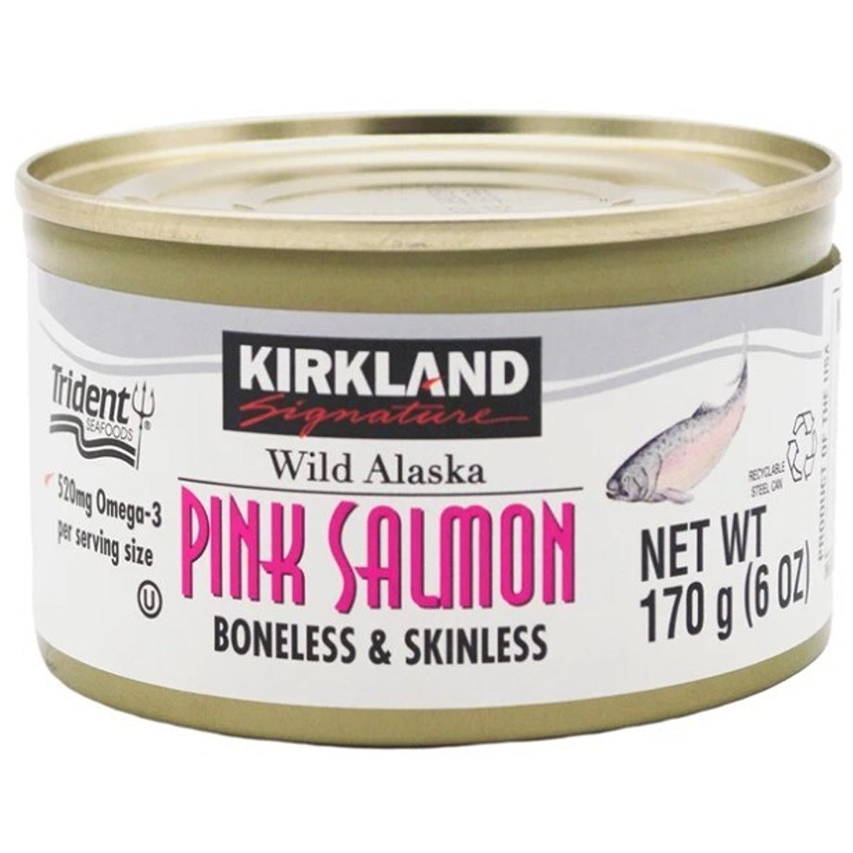 Kirkland - Signature Wild Alaskan Pink Salmon - 170g - Continental Food Store Kirkland - Signature Wild Alaskan Pink Salmon - 170g - Continental Food Store