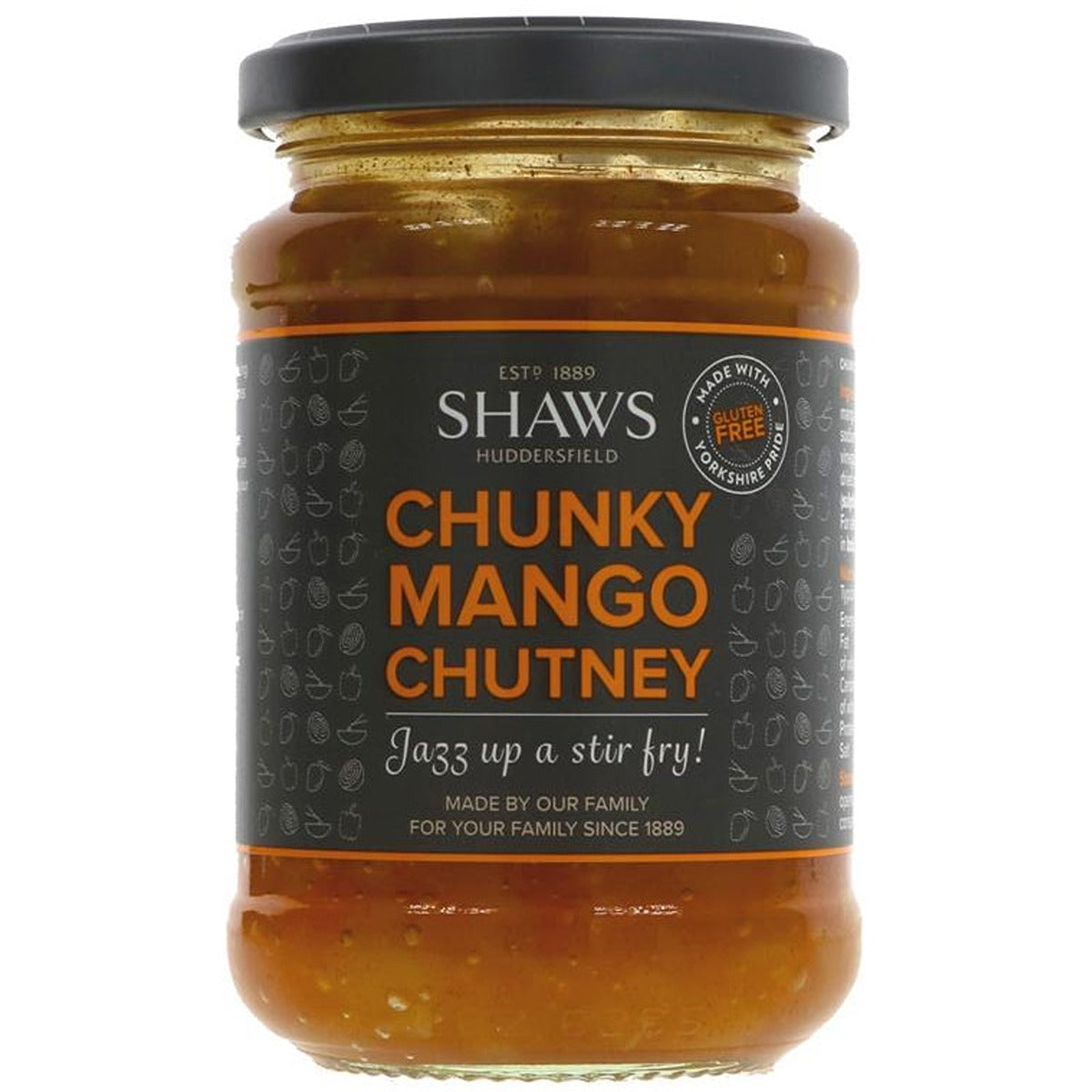Shaws - Chunky Mango Chutney - 300g - Continental Food Store Shaws - Chunky Mango Chutney - 300g - Continental Food Store