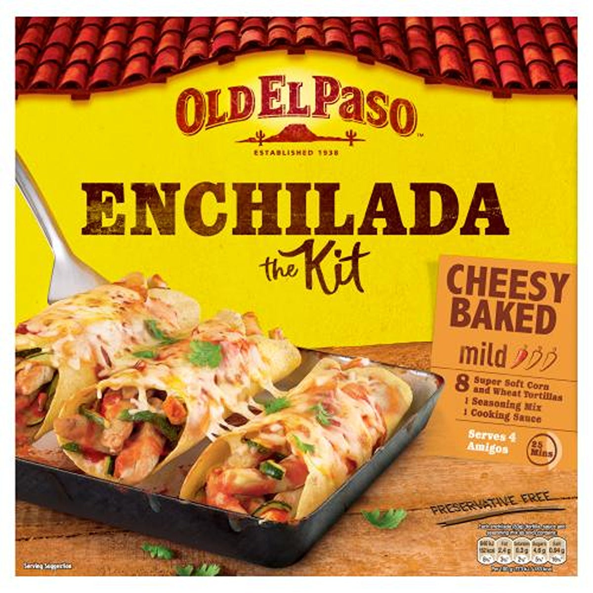 Old El Paso - Cheesy Baked Enchilada Kit - 663g - Continental Food Store