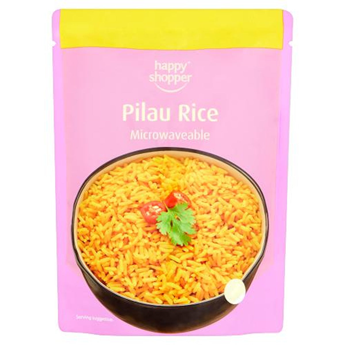 Happy Shopper - Pilau Rice Microwaveable - 250g - Continental Food Store