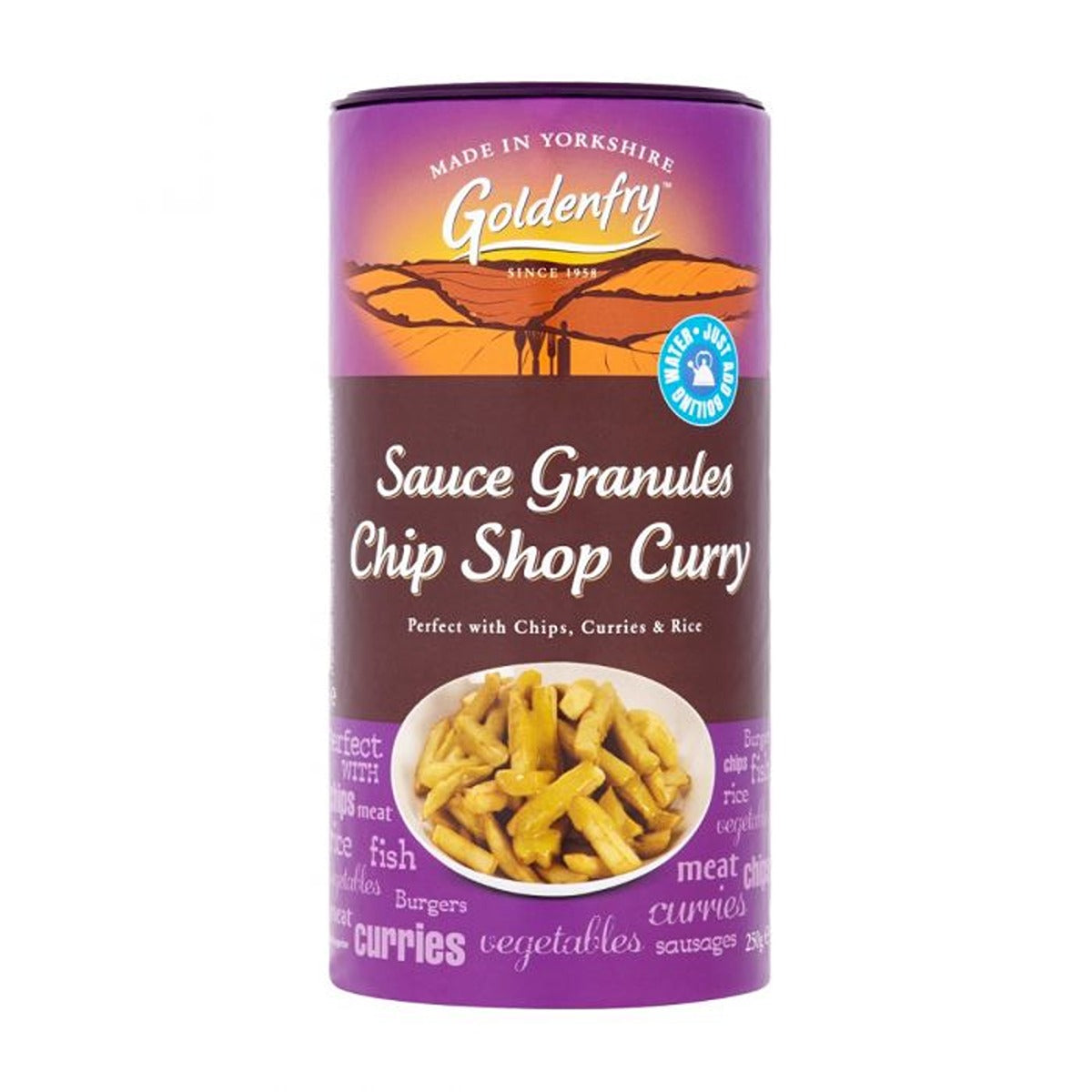Goldenfry - Chip Shop Curry Sauce Granules - 250gr - Continental Food Store