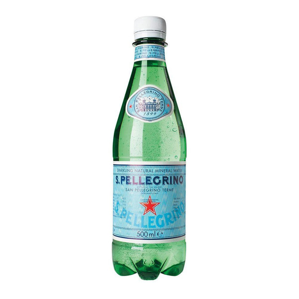 San Pellegrino - Sparkling Natural Mineral Water - 500ml - Continental Food Store San Pellegrino - Sparkling Natural Mineral Water - 500ml - Continental Food Store