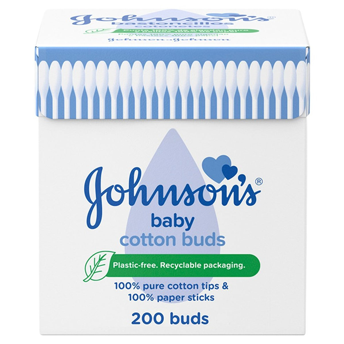 Johnsons - Baby Cotton Buds - 200 Pieces - Continental Food Store Johnsons - Baby Cotton Buds - 200 Pieces - Continental Food Store