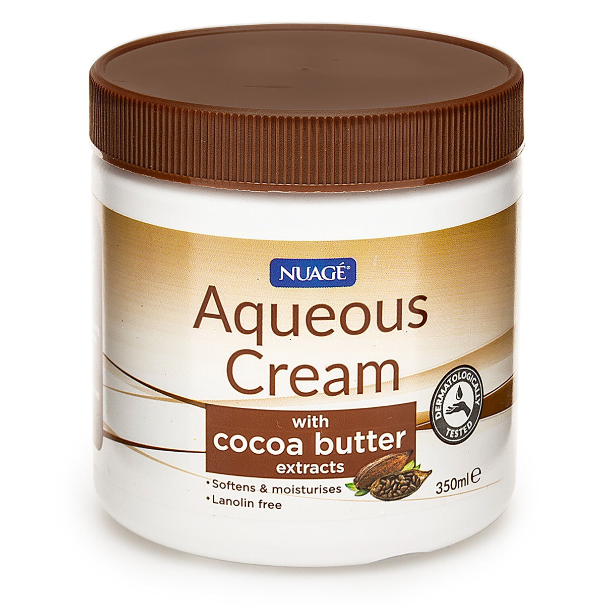 Nuage Aqueous - Cream Cocoa Butter Moisturise Cleanse Fragrance Lanolin Free - 350ml - Continental Food Store