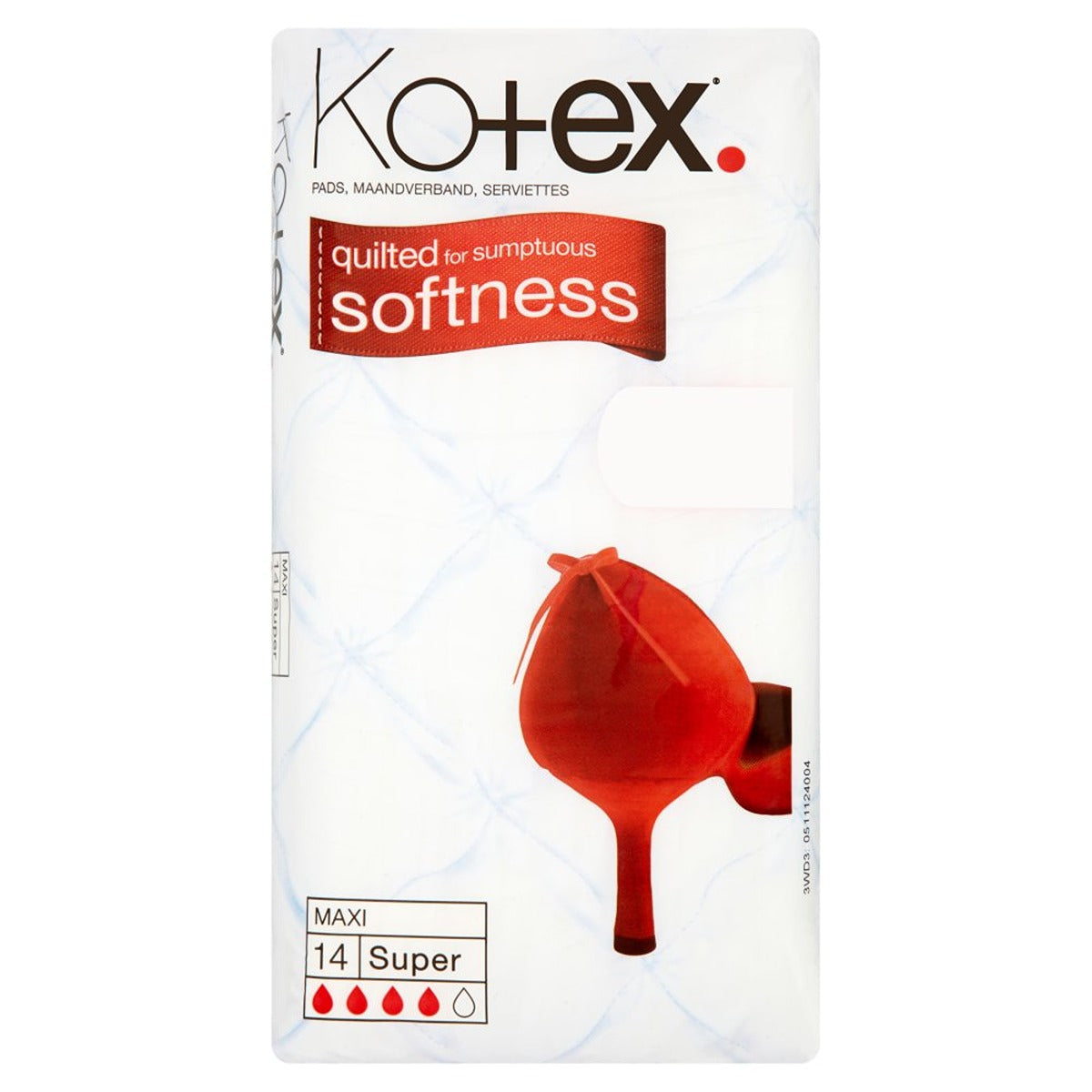 Kotex - Maxi Super - 14 Pads - Continental Food Store