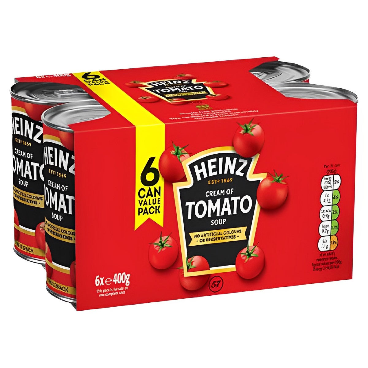 Heinz - Cream of Tomato Soup - 6 x 400g - Continental Food Store Heinz - Cream of Tomato Soup - 6 x 400g - Continental Food Store