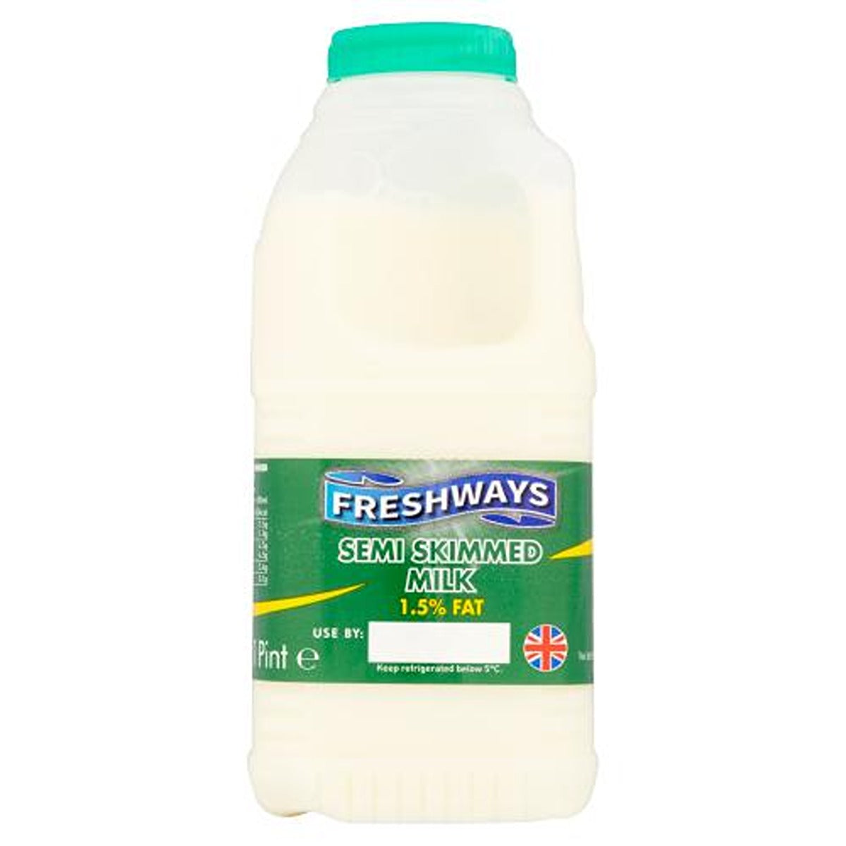 Freshways - Semi Skimmed Milk - 568ml - Continental Food Store