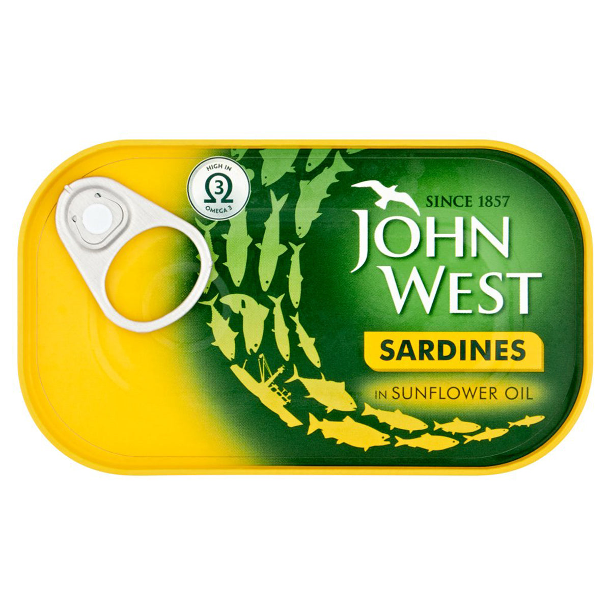John West - Sardines Sunflower Oil - 120g - Continental Food Store John West - Sardines Sunflower Oil - 120g - Continental Food Store